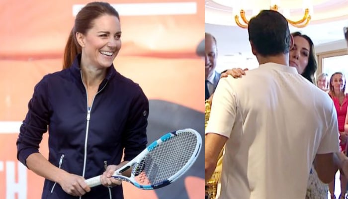Kate Middleton’s kisses for Roger Federer broke royal protocol