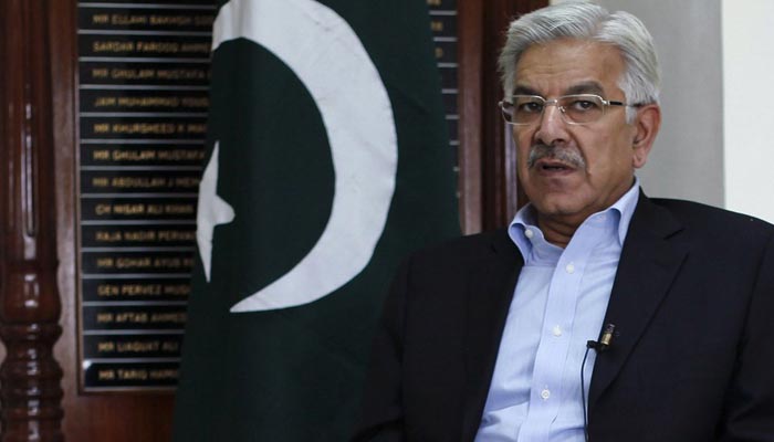 Federal Minister for Defence Affairs Khawaja Asif. — Reuters/File