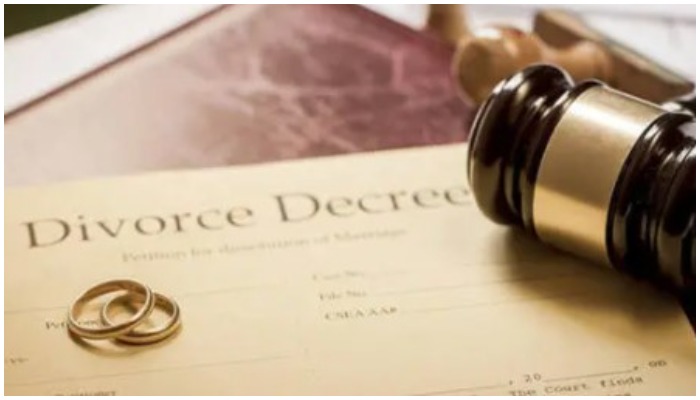 Representational image showing a divorce decree. — AFP/ File