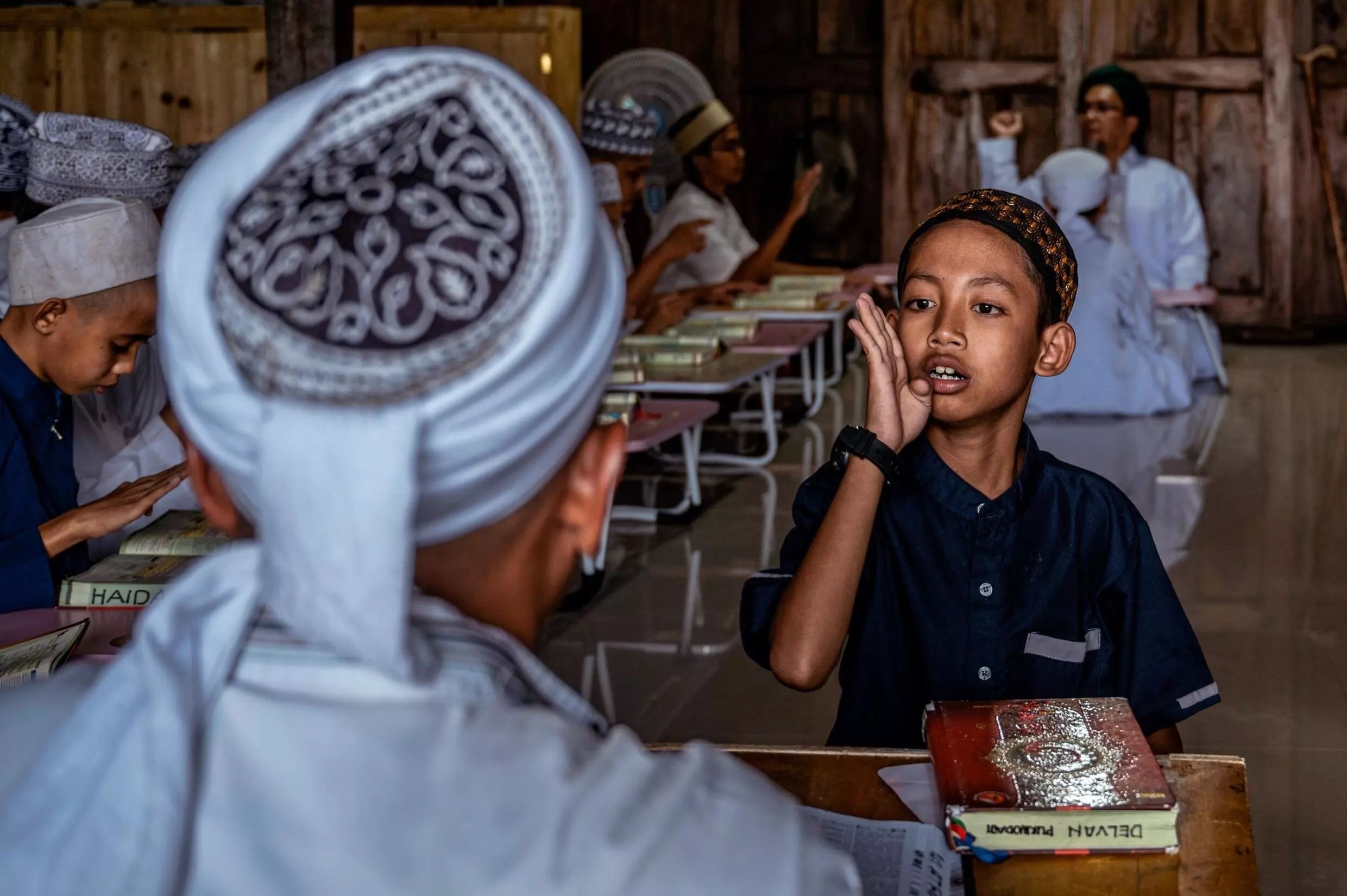 Inside Indonesia's Islamic boarding school for deaf children 14 In pictures: Inside Indonesias Islamic boarding school for deaf children