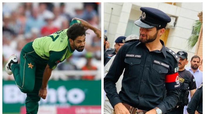 Haris Rauf responds after Shaheen Afridi becomes honorary cop