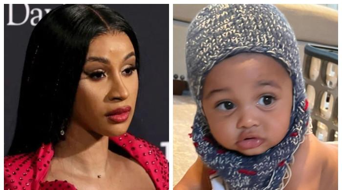 Cardi B shares adorable snaps of son Wave as he turns 10 months old