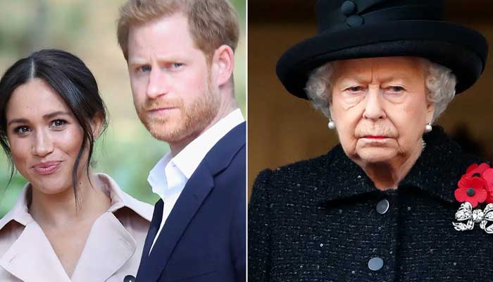 Meghan Markle and Prince Harry tucked away behind other royals on Queens Jubilee: Heres why