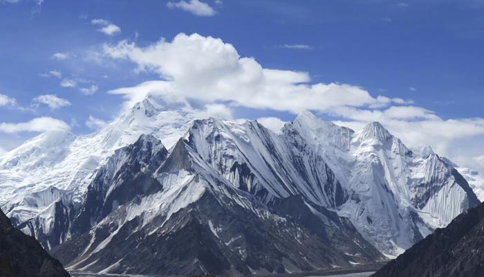 A view of the Karakoram mountain range in northern Pakistan, home to some of the worlds tallest peaks. — AFP/File