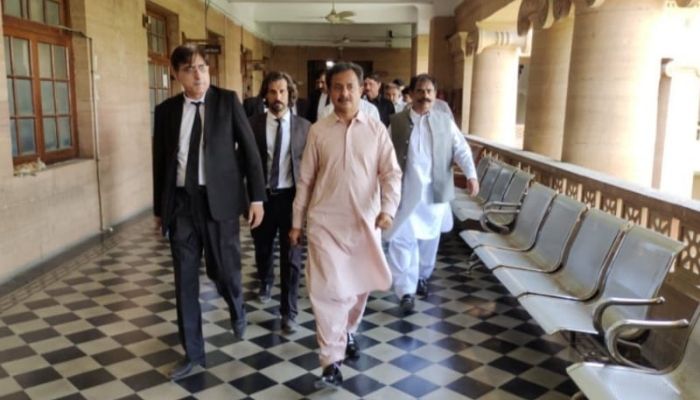 Lahore High Court (LHC) ruled the detention of opposition leader in the Sindh Assembly Haleem Adil Sheikh to be unlawful — Twitter/HaleemAdilSheikh