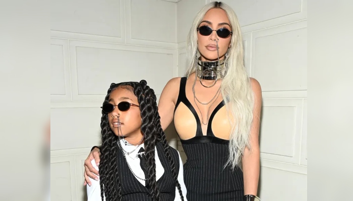 Kim Kardashian’s daughter North West tackles paps like a pro during Paris Fashion Week