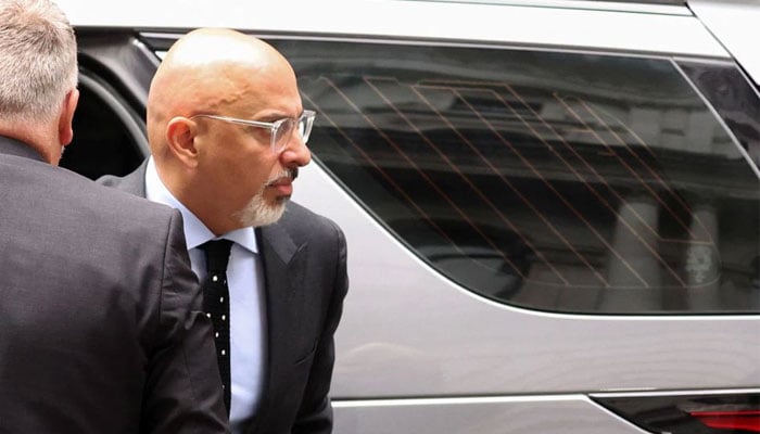 British new Chancellor of the Exchequer Nadhim Zahawi arrives at Downing Street in London, Britain, July 7, 2022. REUTERS/Phil Noble