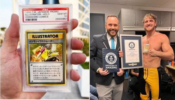 Adjudicator Mike Marcotte presented him his Guinness World Records certificate backstage.— Guinness World Records.