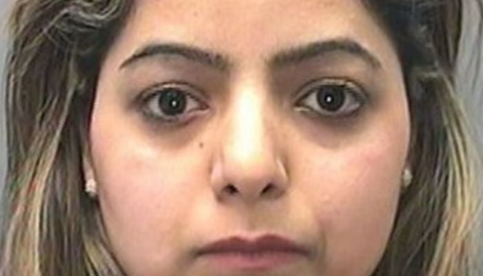 Inderjeet Kaur, 29, admitted to completing 150 theory and practical tests on behalf of other drivers. — Tarian Police via ITV