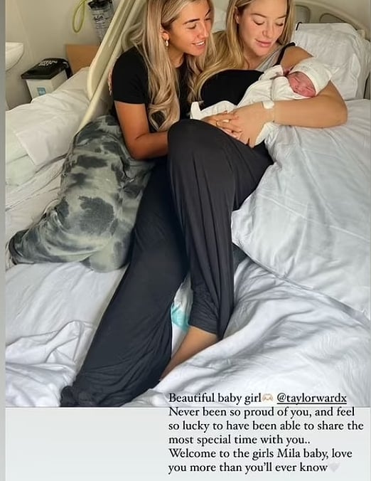Taylor Ward, Riyad Mahrez welcome baby girl