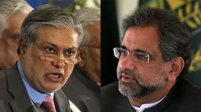 Ishaq Dar not to return to Pakistan in near future, reveals Shahid Khaqan