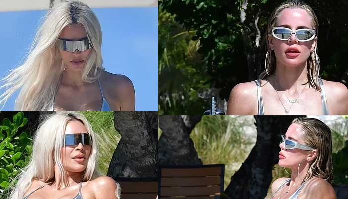 Khloe, Kim Kardashian enjoy like free birds on beach in Turks and Caicos: Photos