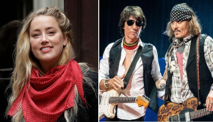 Fans defend Amber Heard after Johnny Depp and Jeff Beck drop new album - Vimarsana News