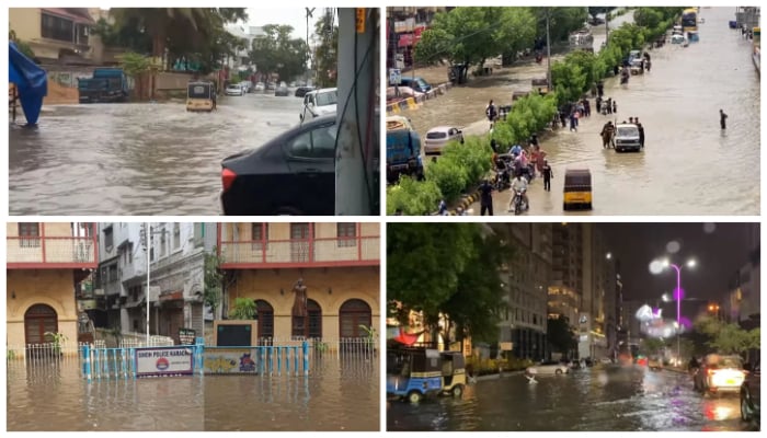 Pemadaman listrik berkepanjangan melanda Karachi setelah hujan lebat menenggelamkan kota