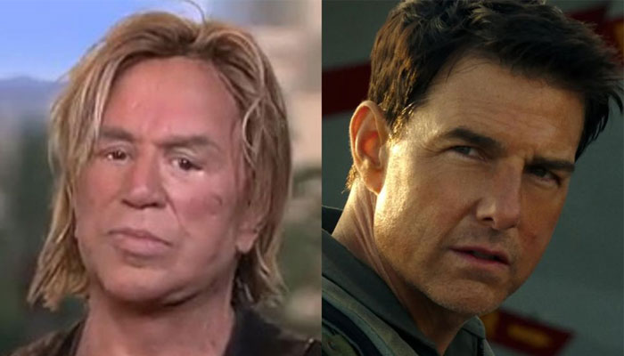 Tom Cruise fans lash out at Mickey Rourke for calling Top Gun star ‘irrelevant’