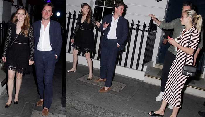 Prince Andrew and Sarah Fergusons daughter Princess Beatrice seen with Meghan Markles best friend