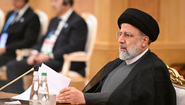 Iranian President Ebrahim Raisi attends Caspian Summit in Ashgabat, Turkmenistan June 29, 2022.— Reuters