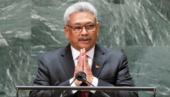 Sri Lankas ousted President Gotabaya Rajapaksa. — Reuters