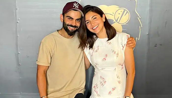 Actor Anushka Sharma (left) and former Indian skipper Virat Kohli. — Twitter/File