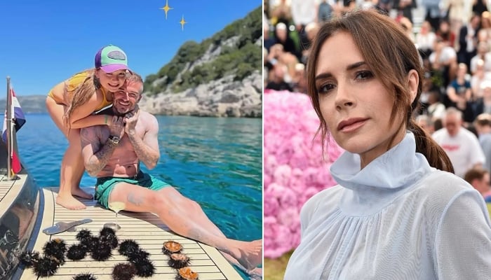 Victoria Beckham enjoys holiday in Croatia, posts sweet snap of David, Harper on yacht