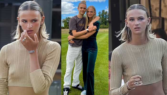 Mia Regan cuts a casual figure as she steps out in St Tropez after split with Romeo Beckham