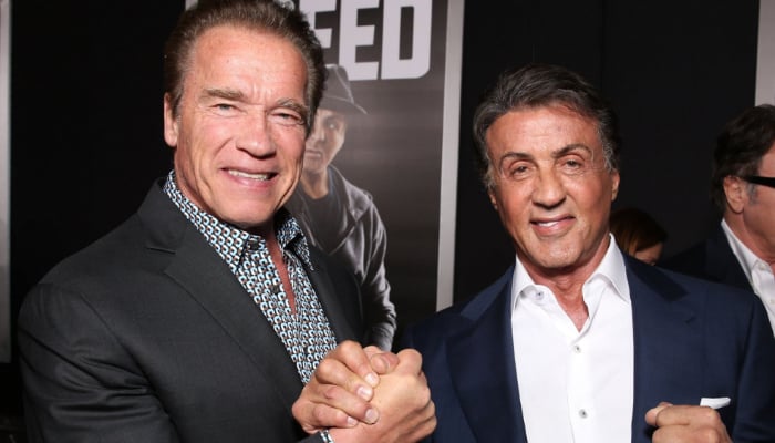 Sylvester Stallone once threw a bowl of flowers at Arnold Schwarzenegger’s head at an awards function