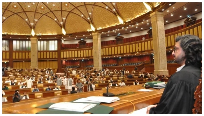 A view of the Punjab Assembly. — APP