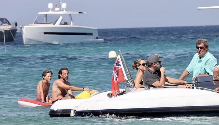 Leonardo DiCaprio Jumps Off Yacht in Saint-Tropez with Tobey Maguire