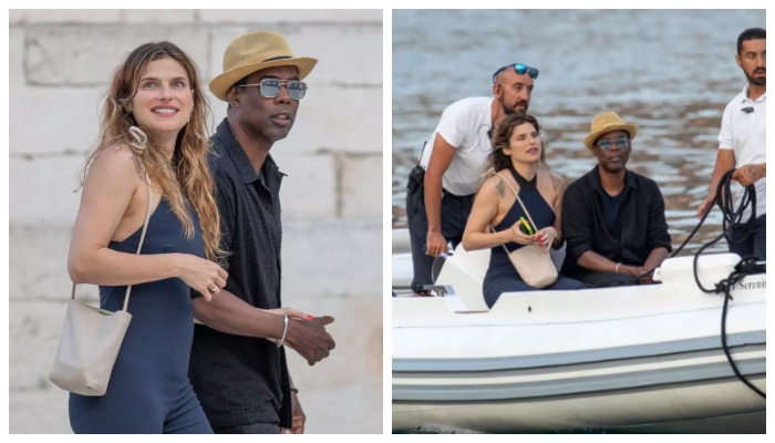 Chris Rock, Lake Bell enjoy boat ride during Croatia vacation