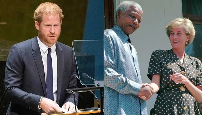 Prince Harry pays heartfelt tribute to his mother, recalls a photo of Princess Diana and Mandela