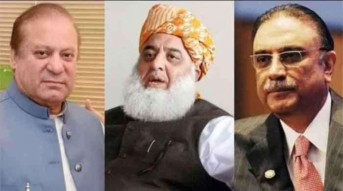 Nawaz, Zardari, Fazl talk strategy after PML-N loses Punjab