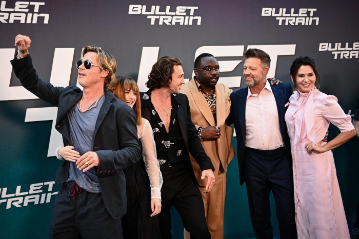 Brad Pitt surprises fans with live-action at ‘Bullet Train’ premiere in Paris