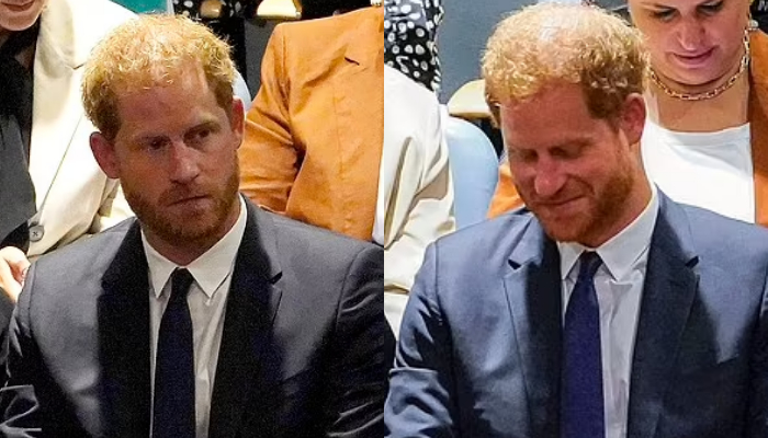 Prince Harry’s look at the UN headquarters is being heavily criticised as scruffy by royal fans