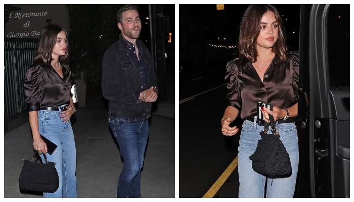 Lucy Hale spotted on dinner date with Cameron Fuller in Santa Monica