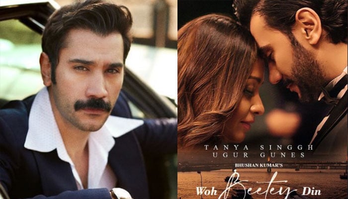 Turkish actor Ugur Günes stars opposite Tanya Singh in Woh Beetein Din music video