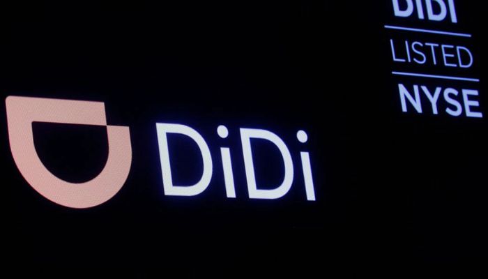A screen displays trading information for ride-hailing giant Didi Global on the floor of the New York Stock Exchange (NYSE) in New York City, U.S., December 3, 2021. — Reuters