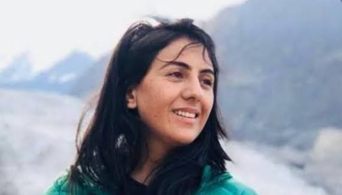 Pakistani mountaineer Samina Baig — Twitter/@faizanlakhani