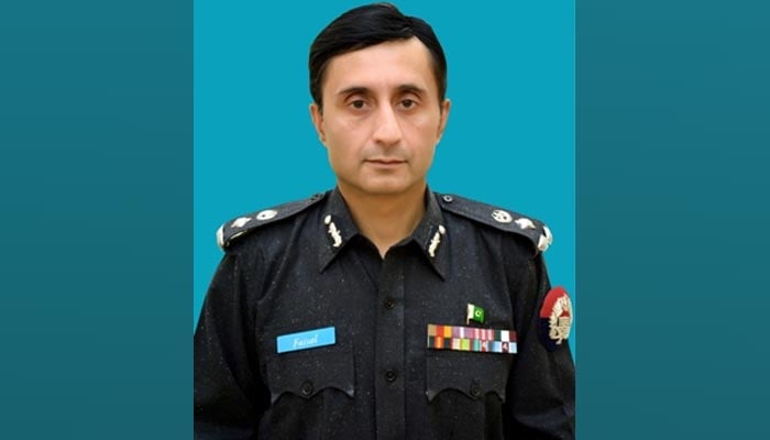 Newly appointed inspector-general Punjab Faisal Shahkar. — Punjab police website