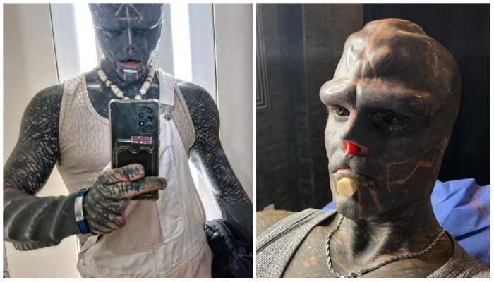 ‘Black Alien’ kesulitan mencari pekerjaan karena modifikasi tubuh yang ekstrem