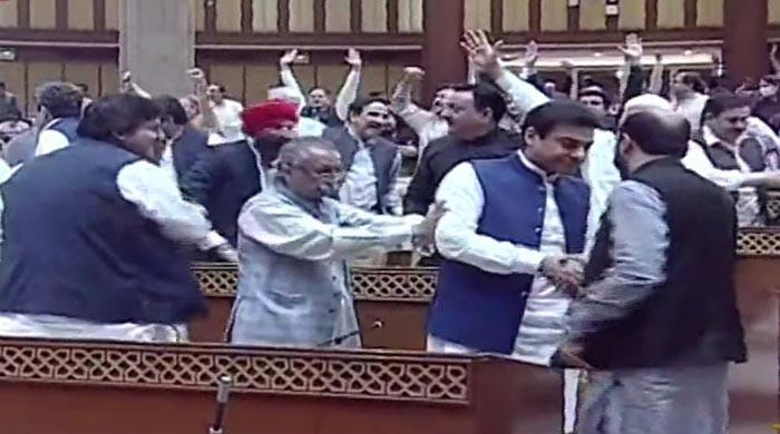 After dramatic day, PML-N's Hamza Shahbaz retains Punjab CM's post