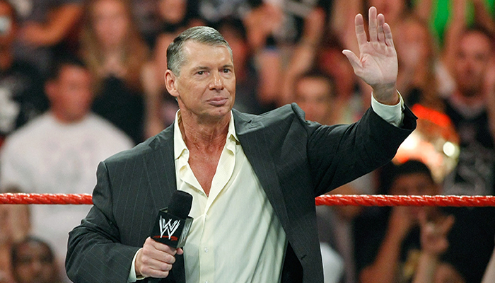 In this file photo taken on August 24, 2009, World Wrestling Entertainment Inc. Chairman Vince McMahon appears in the ring during the WWE Monday Night Raw show at the Thomas & Mack Center in Las Vegas, Nevada. — AFP