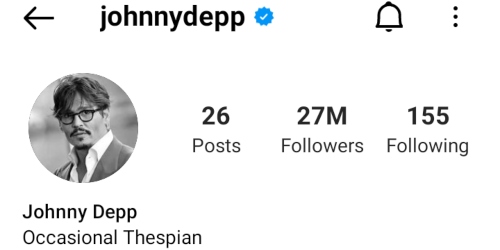 A time when THIS popular influencer revealed her obsession with Johnny Depp