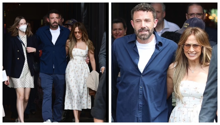 Ben Affleck puts on loved-up display with Jennifer Lopez, daughter Violet after dreamy wedding
