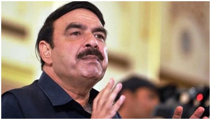 Former interior Minister Sheikh Rasheed Ahmad. — AFP/File