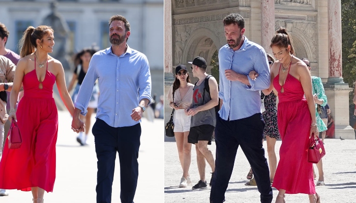 Ben Affleck and birthday girl Jennifer Lopez walk hand-in-hand in Paris, see pics