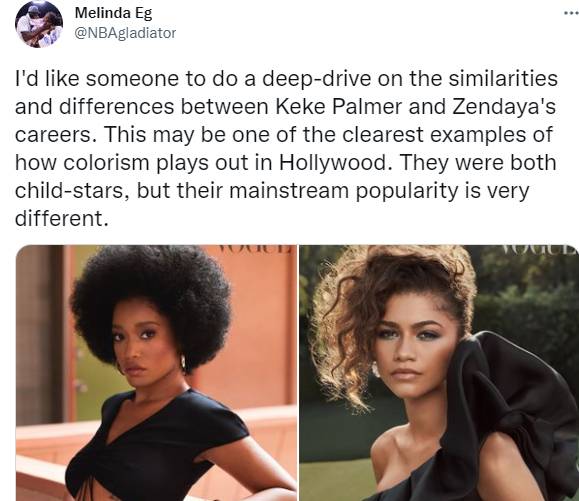 Keke Palmer claps back at Zendayas comparison over colourism