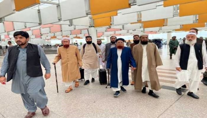 Pakistani ulema arrived in Afghanistan on Monday - Photo/GeoNews