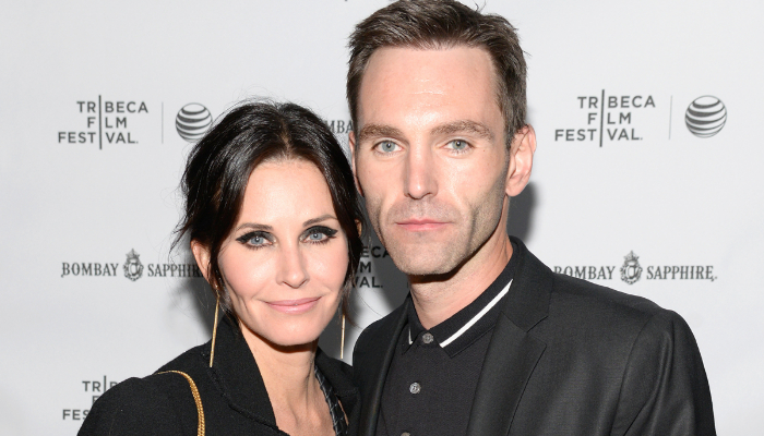 Courteney is showering her boyfriend Johnny McDaid with love on his special day