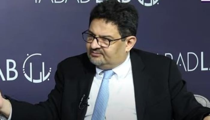 Finance Minister Miftah Ismail. — Screenshot via YouTube/Tabadlab