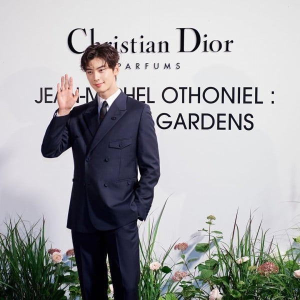 ASTRO's Cha Eun Woo daze fans at Dior event: 'Otherworldly physicals!